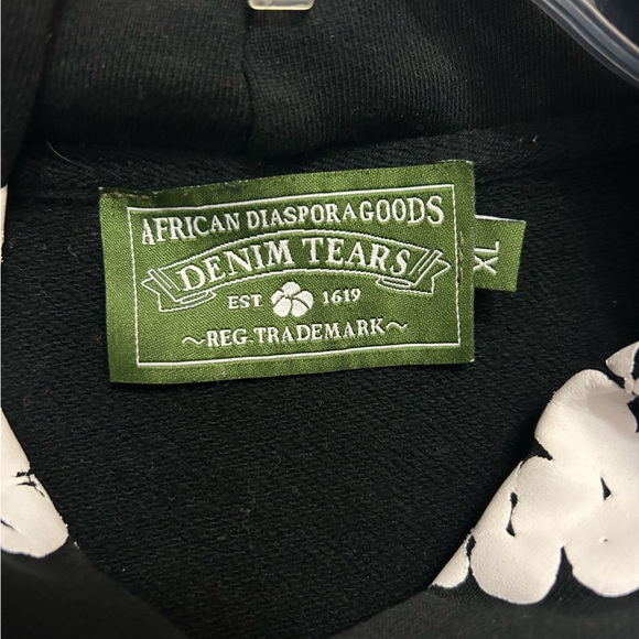 Denim Tears The Cotton Wreath Hoddie - Picture 3 of 4